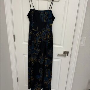 Goodthreads Black and Blue Maxi Dress